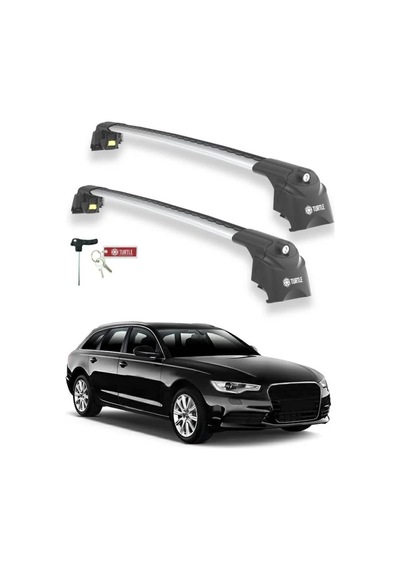 Turtle Audi A6 Avant C7 2011-2018 Ara Atkı Air2 Gri