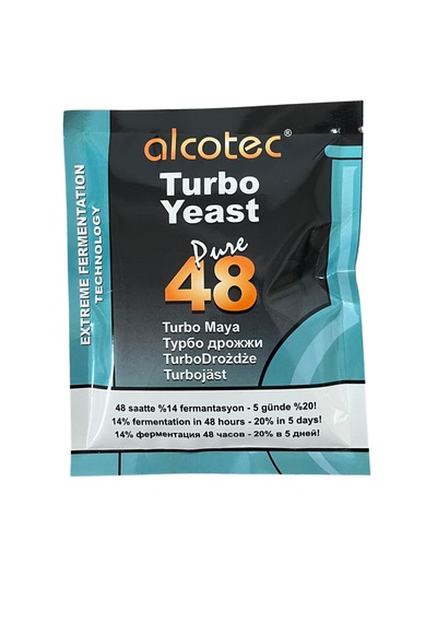 Alcotec 48 Turbo Yeast & Maya 135 Gr.