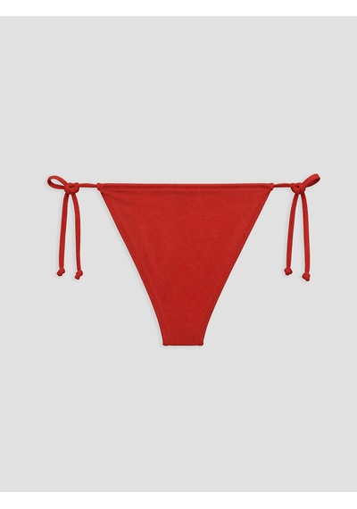 Lcw Dream Turuncu Yanlardan Bağlamalı Kadın Bikini Alt