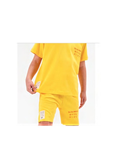 Moi Noi Baby Moi Noi 2li Takım Taytlı Basic Sarı Açık Sarı
