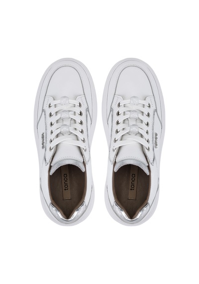 Tamer Tanca Kadın Hakiki Deri Beyaz Sneakers & Spor Ayakkabı 1116 255 Bn Ayk Y26 Beyaz Fltr