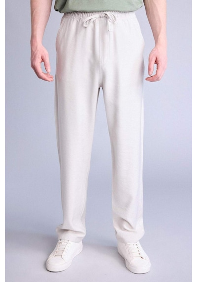 Defacto Beli Bağcıklı Baggy Fıt Pantolon H0412ax26smbg766 Bej-bg766