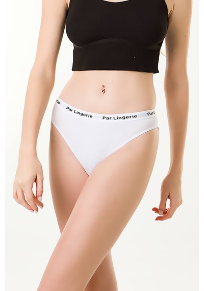 Parlingerie Kadın 3lü Slip Külot Kırmızı-beyaz-turuncu Kırmızı - Beyaz - Turuncu