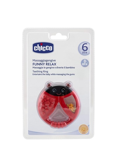 Chicco Funny Relax Diş Kaşıyıcı - Uğur Böceği Diğer