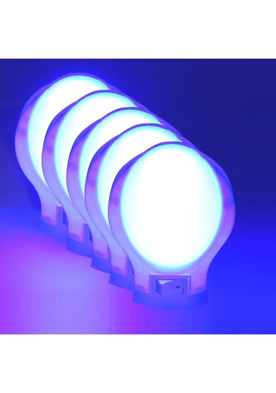 Ufo Led Gece Lambası 0,5W Tasarruflu Işıklı Fişli Düğmeli 5 Adet(503908712) Çok Renkli Ufo Led Gece Lambası 0,5W Tasarruflu Işıklı Fişli Düğmeli 5 Adet(503908712) Çok Renkli