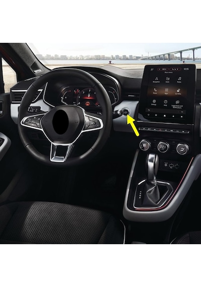 Start Stop Düğmesi Tuşu 251503993r Renault Clio V 5 İle Uyumlu 2020-2023