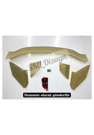 Universal Type-r Spoiler Yüksek Model - Egea, Corolla, Civic, Megane Uyumlu 121 Cm