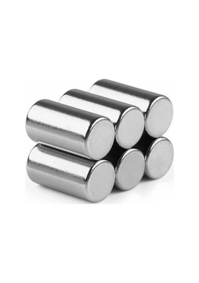 Ø5x10 Mm Neodyum Silindirik Mıknatıs 10 Adet