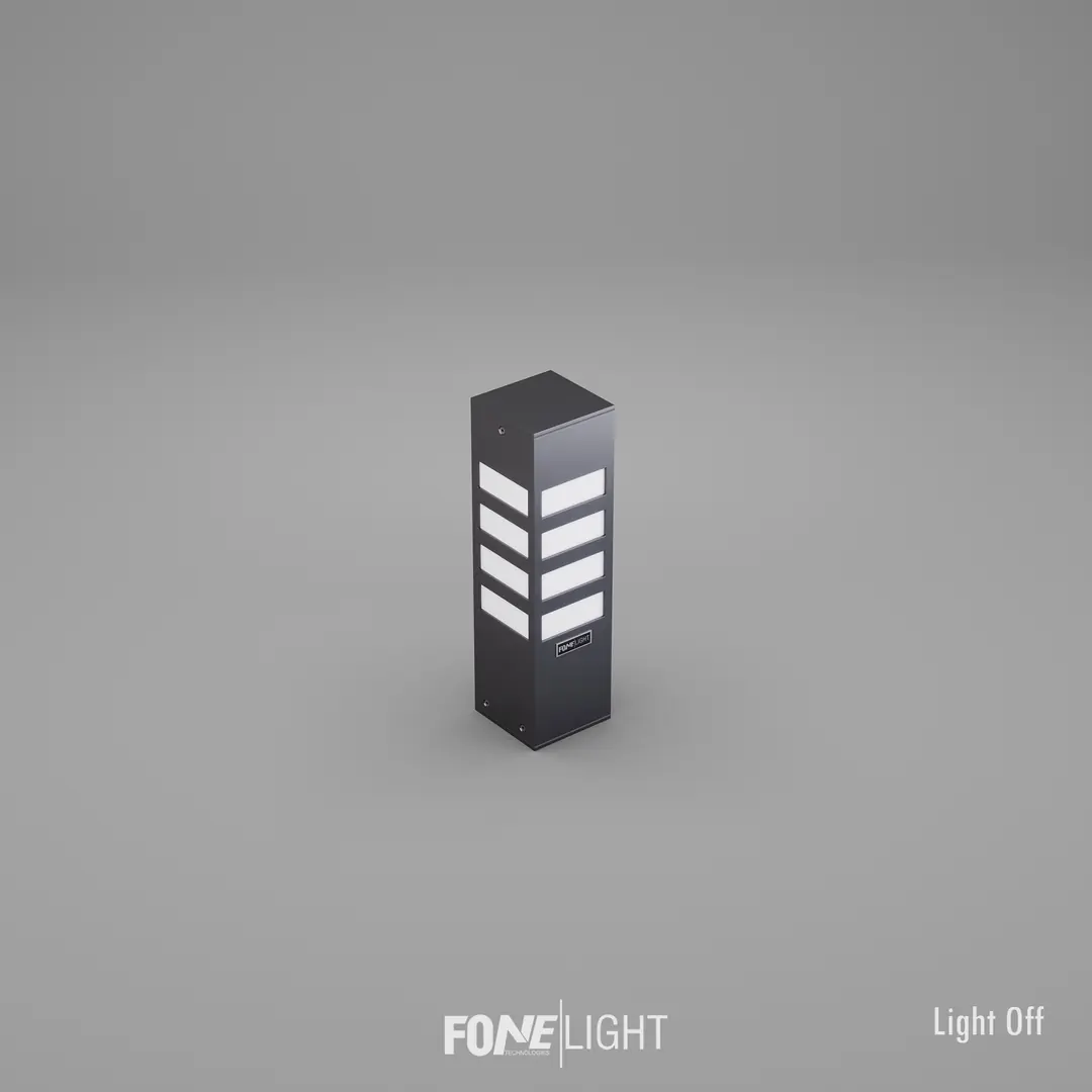 Fonelight Vilorita Bahçe Set Üstü Yol Aydınlatması Antrasit