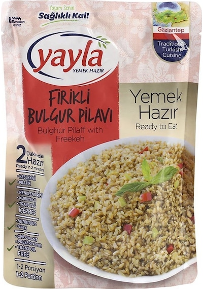 Yayla Yemek Hazır Firikli Bulgur Pilavı 250 G