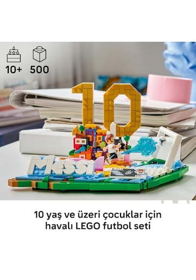 Editions Lionel Messi Unutulmaz Futbol Anları 43011-10 Yaş Ve Üzeri Çocuklar İçin Minifigür Ve Koleksiyonluk L