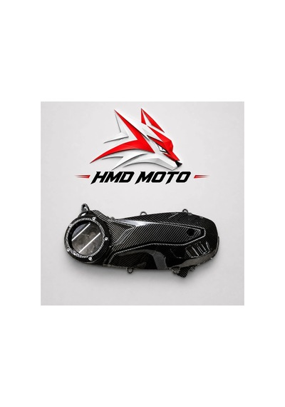 Hmdmoto Honda Pcx Uyumlu Camlı Karbon Debriyaj Kapağı