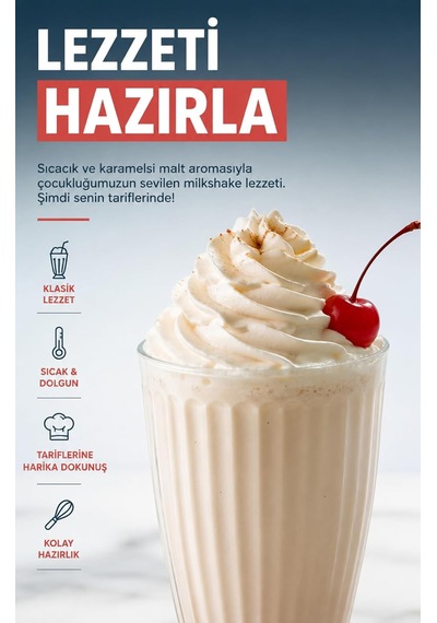 Karamel Milkshake Ve Smoothie İçecek Tozu 1000 Gr Yoğun Karamel Aroması, Pratik Hazır Karışım Diğer