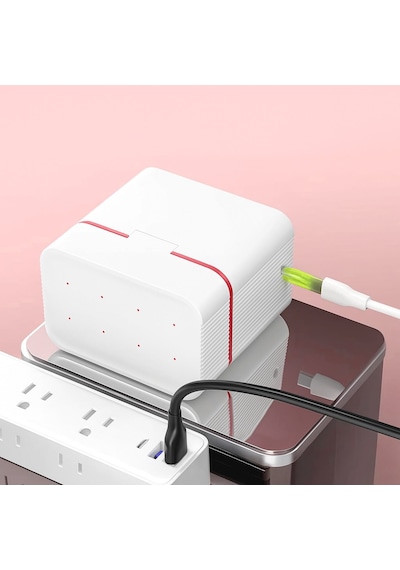 Mioji BT12 AA ve AAA 1.5V Pil Şarj Cihazı Beyaz