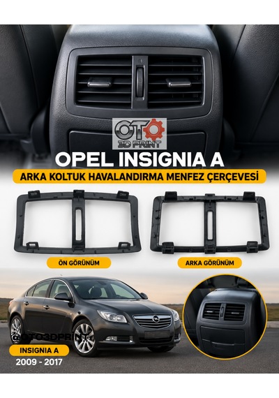 Opel Insignia A Arka Koltuk Havalandırma Menfez Çerçevesi -