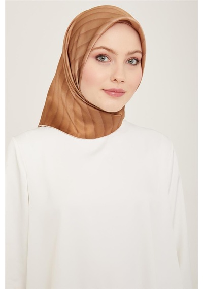 Armine Sura İpek Eşarp 24ya9150 86 - Desenli