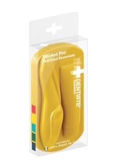 Dentıste' Pro Susuz Fırçalama Seyahat Seti Sarı