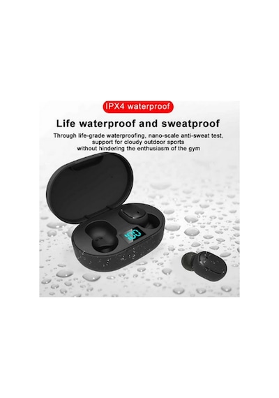 Vothoon E6s Kablosuz Kulaklık Dijital Göstergeli Bluetooth Kulaklık 5.0
