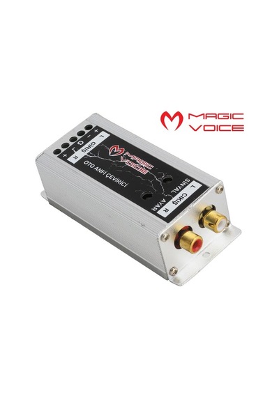 Magıcvoıce Mv-279 Metal Kasa Oto Anfi Çevirici