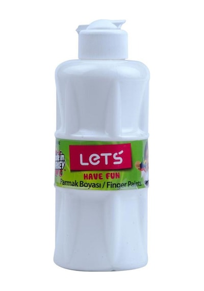 Lets Parmak Boyası 250 Ml Beyaz L 5601