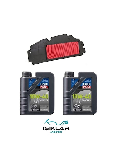 Sym Z Plus 250 Liqui Moly Yağ Ve Hava Filtre Bakım Seti Bs0027