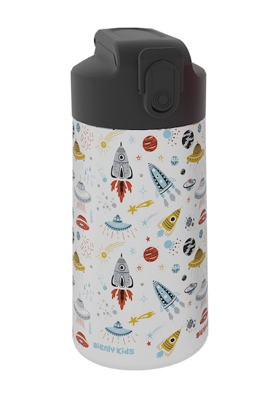 Bienly Çelik Desenli Çocuk Matarası 500 Ml