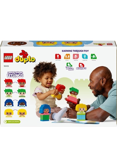 LEGO® DUPLO® İlk Büyük Duygularım 10415 1½+ Eğitici Oyuncak Yapım Seti - 23 Parça