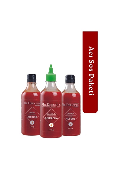 Acı Sos Paketi Sriracha Extra Acı Sos