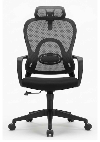 Çizgi Ergonomik Başlıklı Fileli Yönetici Ve Çalışma Koltuğu Siyah Çizgi Ergonomik Başlıklı Fileli Yönetici Ve Çalışma Koltuğu Siyah