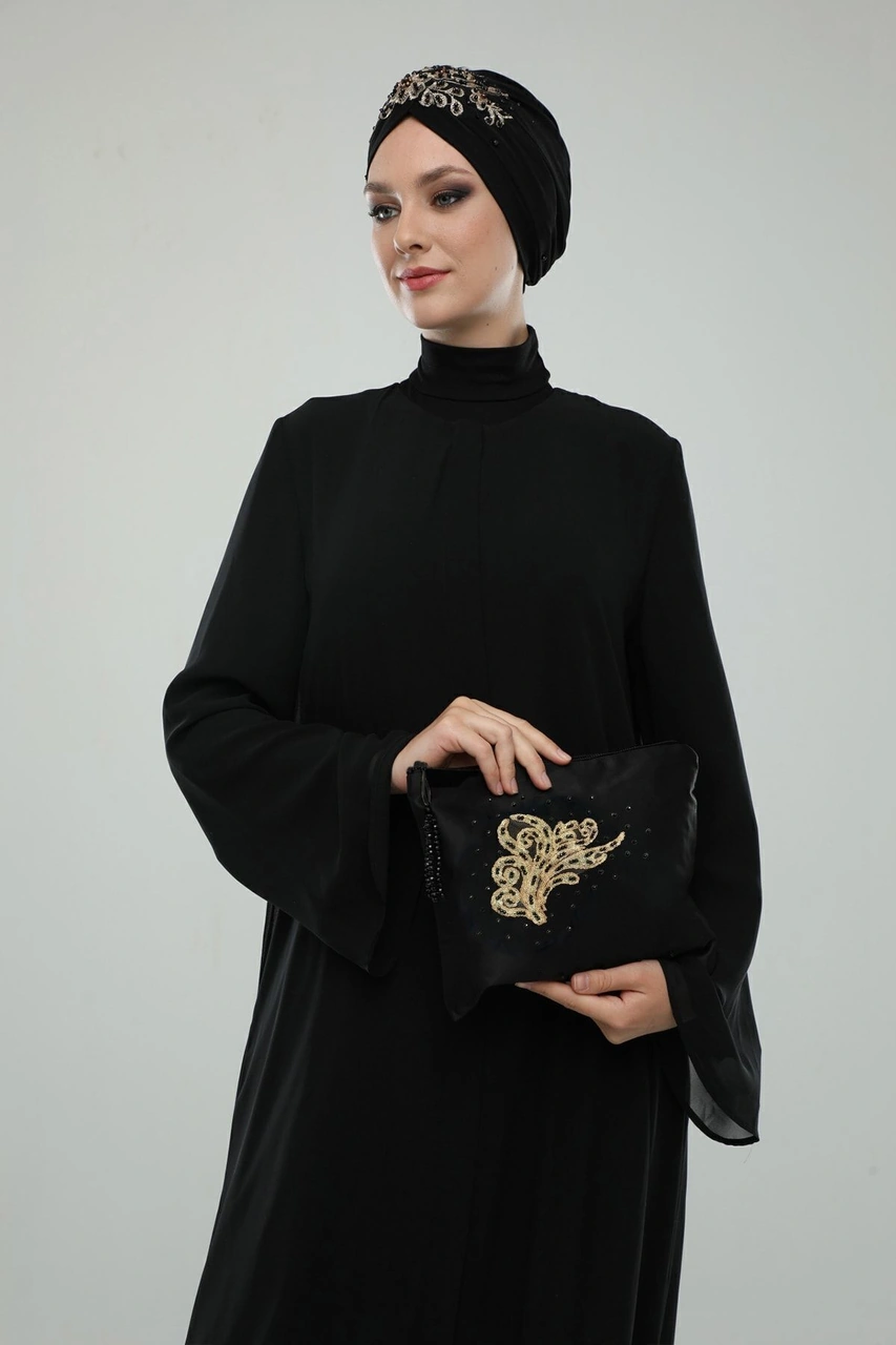 Elysianfidan Portföy Clutch Özel Tasarım El İşlemeli Sırma Motifli Saten Siyah Çantası Siyahsırma1 Elysianfidan Portföy Clutch Özel Tasarım El İşlemeli Sırma Motifli Saten Siyah Çantası Siyahsırma1