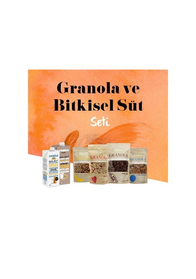 Granola Ve Bitkisel Süt Seti-2184