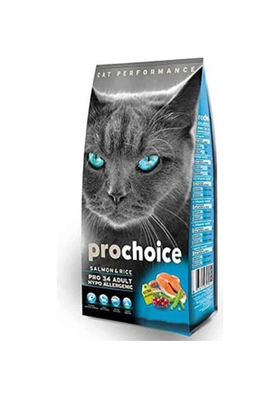 Pro Choice Pro 34 Salmon & Rice Somonlu Yetişkin Kedi Maması 2 KG