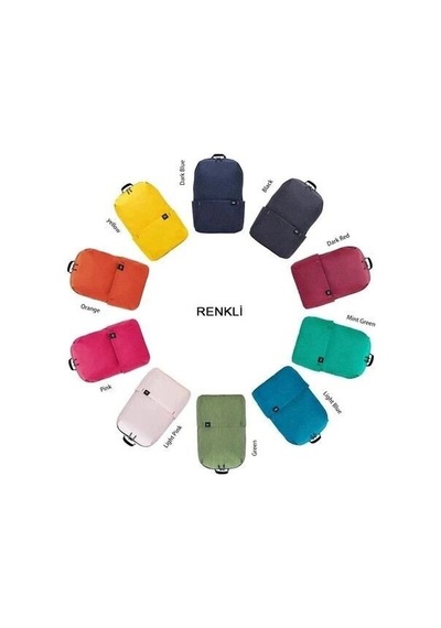 Özel Üretim Xiaomi Mi Casual Daypack Sırt Çantası Pratik Hafif Renkli Çok Renkli