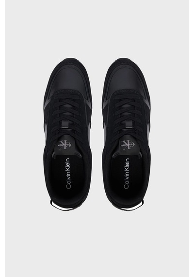 Calvin Klein Süet Detaylı Sneaker Ayakkabı Ym0ym014610gj Erkek Ayakkabı Ym0ym01461 0gj Siyah