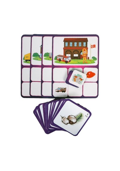 +3 Yaş Meyve Sebze Hafıza Oyunu (moli Toys)