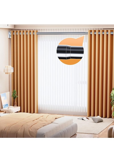 Tr Duş Perdesi Çubuğu Ayarlanabilir 40 İla 500 Cm, Delme Gerektirmez, Paslanmaz Çelik, Kaymaz Banyo, Dolap, Pencere Genel