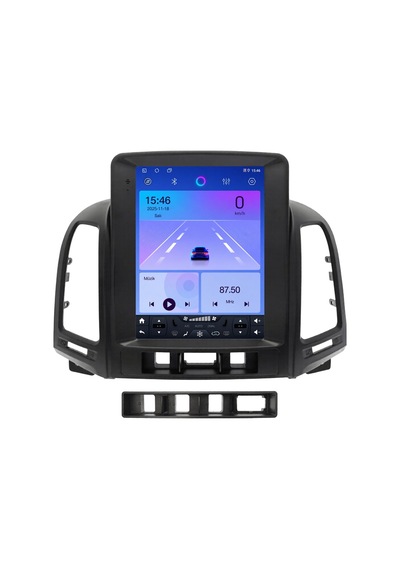Hyundai Santa Fe Android Multimedya 2006-2011 Carplay Android Auto Navigasyon 4gb Ram 32gb 9.7''