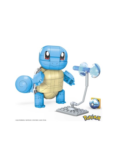 Gyh00 Mega Pokémon Squirtle - Yap Ve Oyna Figürler 199 Parça +7 Yaş
