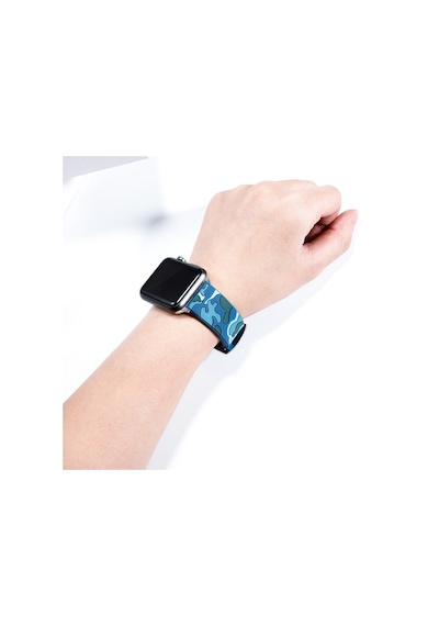 E2M Apple Uyumlu  Watch 38-40mm KRD-24 Kamuflaj Yeşil Kord