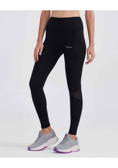 Skechers W Performance Coll. Ankle Legging Kadın Siyah Tayt S232329-001 Siyah