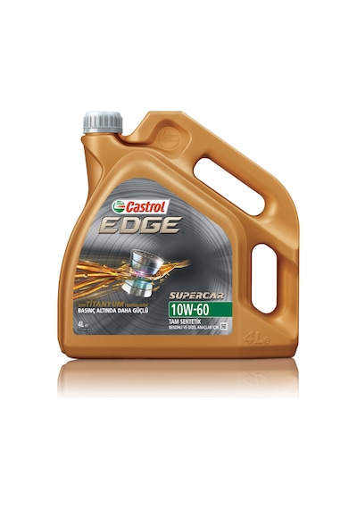 Castrol Edge 10W-60 Tam Sentetik Motor Yağı 4 L