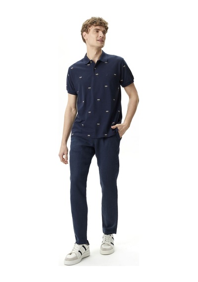 Nautica Erkek Lacivert Pantolon Düz P45116t Lacivert