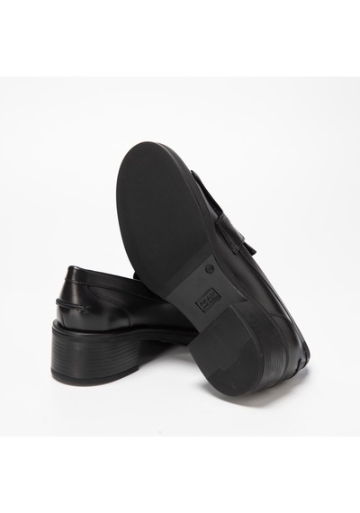 Nero Black Oxford Klasik Kadın 82l3 Frau Tresor Nero siyah