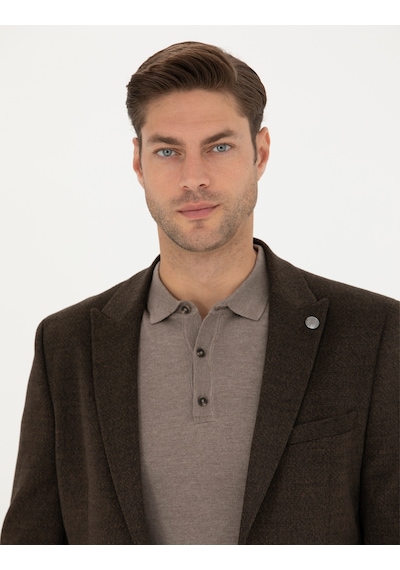 Pierre Cardin Erkek Kahverengi Ceket 50257488-vr029 Kahverengi