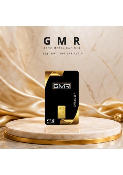 4 Adet 2.5 Gr 24 Ayar Altın 995 Gmr