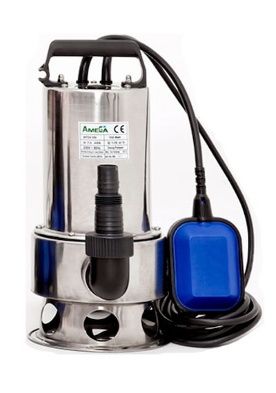 900 Watt 1,3 Hp Çelik Gövde Dalgıç Pompa