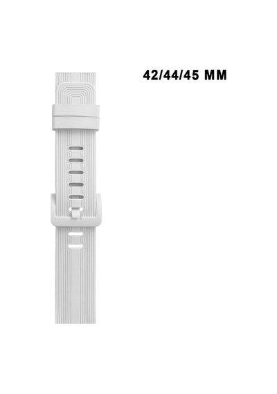 Apple Watch Uyumlu Watch 1/2/3/4/5/6/se/7/8/9 Serileri 42/44/45/49 Mm Kordon Kayış Silikon Mt86