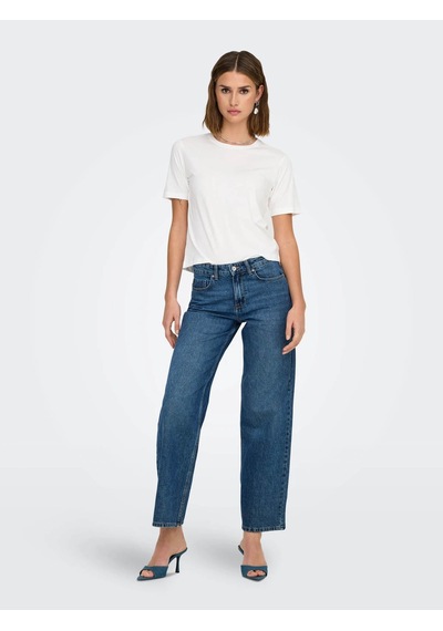 Only Jdyrex S/s Top Jrs Beyaz Kadın T-shirt 15344612 Beyaz