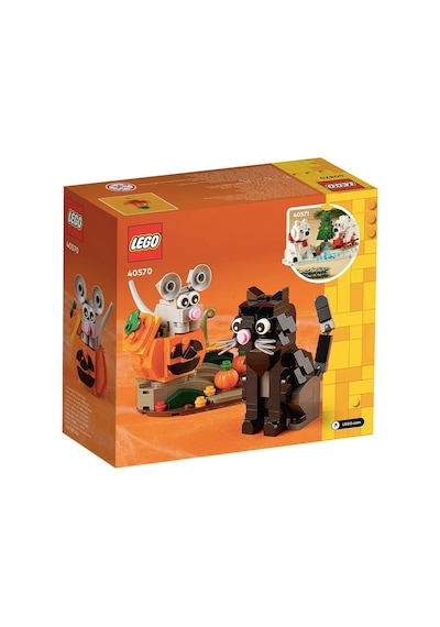LEGO® Iconic 40570 Cadılar Bayramı Kedi ve Fare Oyuncakları 328 Parça