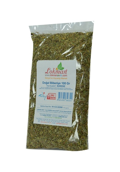 Lokman Avm Biberiye Doğal 100 G
